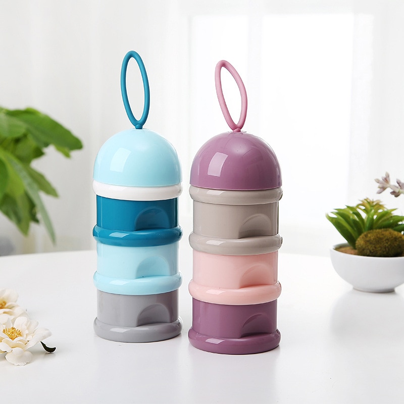 3-layer Baby Formula Dispenser Milk Container